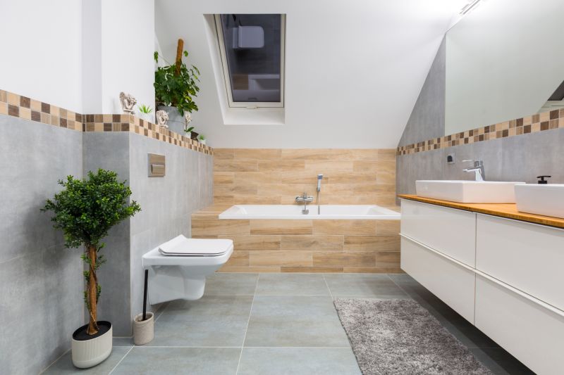 Contemporary Bathroom with Smart Features